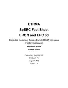 Environment / Measurement / Cement / Concrete / Plasticizer / Natural rubber / Metre / Emission intensity / AP 42 Compilation of Air Pollutant Emission Factors / Chemistry / Rubber / Air dispersion modeling