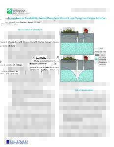 Fact Sheet 2 from Contract ReportGroundwater Availability in Northeastern Illinois from Deep Sandstone Aquifers Devin H. Mannix, Daniel B. Abrams, Daniel R. Hadley, George S. Roadcap, Walton R. Kelly  Desaturat