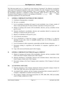 Microsoft Word - due_diligence_checklist[1].doc