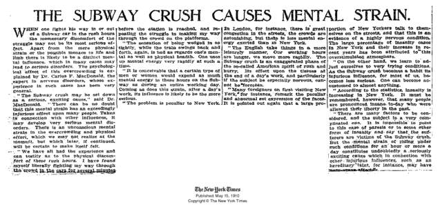 Published: May 15, 1910 Copyright © The New York Times 