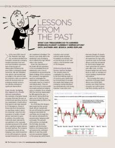 RISK MANAGEMENT  LESSONS FROM THE PAST WHAT CAN TREASURERS DO TO ADDRESS