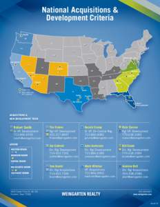 National Acquisitions & Development Criteria Seattle ME