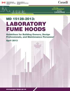 Microsoft Word - Laboratory Fume Hoods_e - Clean final Draft_2013[removed]doc