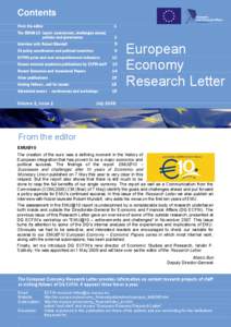 European Economy Research Letter