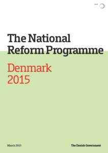 The National Reform Programme DenmarkMarch 2015