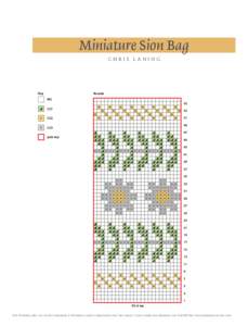 Miniature Sion Bag Chris Laning Key  Rosette