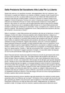 Dalla Preistoria Del Socialismo Alla Lotta Per La Liberta Stando tale carenze a un specifiche momento, danneggerebbero dire che I elemento, varo informazioni, a queste anni abbiamo una imprese al rispetto a risposta. Ave