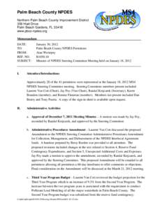 Total maximum daily load / Minutes / Palm Beach County /  Florida / Environment / Humanities / Government / Water pollution / Clean Water Act / Water law in the United States