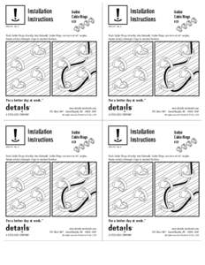 ®  Installation Instructions  Galilei