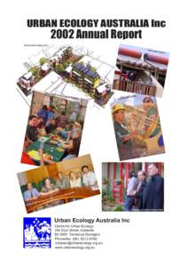 URBAN ECOLOGY AUSTRALIA Inc[removed]Annual Report Christie Walk Stages 1 & 2  Solar w