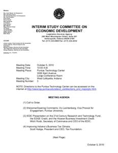 Members Rep. Scott Reske, Co-Chairperson Rep. Suzanne Crouch Sen. Brandt Hershman, Co-Chairperson Sen. Sue Errington Sonny Beck