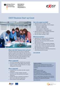 EXIST Business Start-up Grant