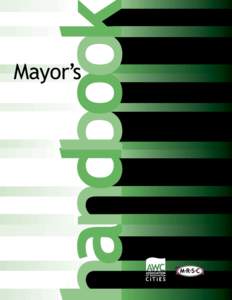 Mayor’s  Mayor’s Handbook  Association of Washington Cities