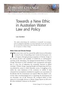 Water management / Environmental issues / Water supply / Aquatic ecology / Environmental science / Water resources / Environmental degradation / Water crisis / Urban planning in Australia / Water / Environment / Earth