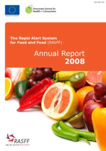 ISSN[removed]European Commission The Rapid Alert System for Food and Feed (RASFF)