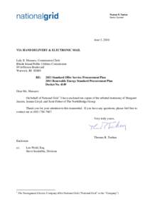 Microsoft Word - Filing Letter-Rebuttal Testimony.doc