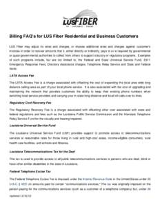 Microsoft Word - Truth in Billing working document DEC2013 v2