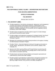 Clinical research / Diversity / Food and Drug Administration / Workforce planning / Talent management / Linda M. Springer / Employee Benefits Security Administration / Human resource management / Management / Pharmaceutical sciences