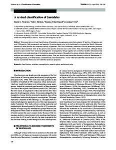 Santalales / Olacaceae / Rafflesiaceae / Schoepfiaceae / Tristerix / Santalaceae / Loranthaceae / Mistletoe / Schoepfia / Eudicots / Plant taxonomy / Botany