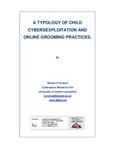 A TYPOLOGY OF CHILD CYBERSEXPLOITATION AND ONLINE GROOMING PRACTICES. By