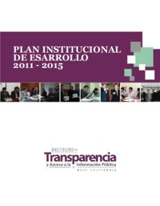 PLAN INSTITUCIONAL DE ESARROLLO 