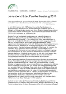 FAMILIENBERATUNG  BUCHEGGBERG WASSERAMT