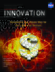 National Aeronautics and Space Administration  TECHNOLOGY INNOVATION MAGAZINE FOR BUSINESS & TECHNOLOGY