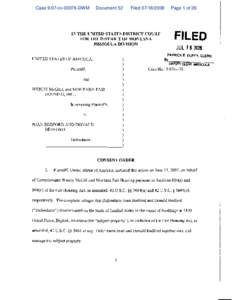 Case 9:07-cv[removed]DWM  Document 52 Filed[removed]