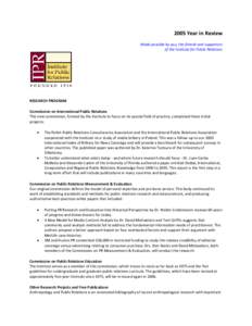 Communication / Marketing / James E. Grunig / Burson-Marsteller / PRWeek / Organization–public relationships / Business ethics / Business / Public relations