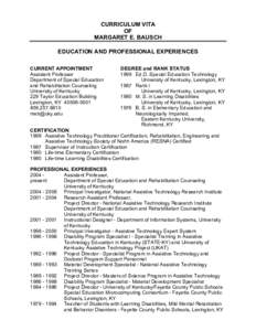 Accessibility / Rehabilitation medicine / Disability / Assistive Technology Industry Association / Occupational therapy / Speech and language pathology / Rehabilitation Engineering and Assistive Technology Society of North America / National Center for Technology Innovation / Office of Special Education and Rehabilitative Services / Medicine / Assistive technology / Health