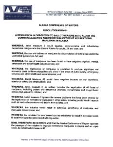 ALASKA CONFERENCE OF MAYORS RESOLUTION #[removed]A RESOLUTION OF THE ALASKA CONFERENCE OF MAYORS RECOMMENDING AN AMENDMENT TO ALASKA STATUTE[removed]PROVIDING FOR STRONGER AUTHORITY BY LOCAL PLANNING AUTHORITIES FOR P