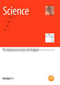 Science  The National Curriculum for England www.nc.uk.net Key stages 1–4