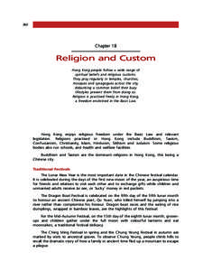Hong Kong[removed]Religion and Custom