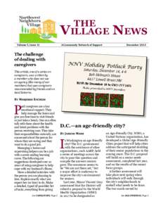 the Village   Volume 5, Issue 11 News