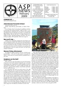 ASP NEWS FebruaryThe Newsletter of the