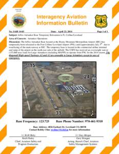 OAS-28A[removed]Interagency Aviation  Information Bulletin