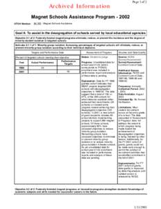 Magnet Schools Assistance Program / Education / Education policy / United States / Government / United States Department of Education / Magnet school / Public education in the United States