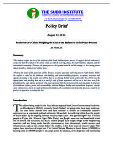 Policy	
  Brief	
    	
    