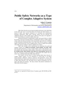 1350  Public Safety Networks as a Type