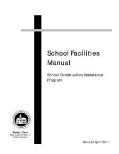 School Facilities Manual School Construction Assistance Program  Randy I. Dorn