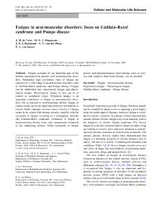 Cell. Mol. Life Sci[removed]:701–713 DOI[removed]s00018[removed]Cellular and Molecular Life Sciences  REVIEW