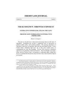 Political systems / Federalism in the United States / Conservatism in the United States / Federalism / Dual federalism / Canadian federalism / New York v. United States / William Rehnquist / Cooperative federalism / Supreme Court of the United States / Law / Case law