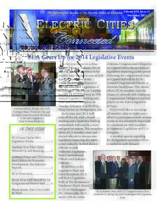 Volume XIII, Issue 11 November 2013 ECA Gears Up for 2014 Legislative Events  Governor Robert Bentley (R), with