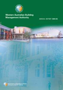 Western Australian Building Management Authority ANNUAL REPORT[removed]  Statement of Compliance