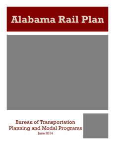 Shortline Rail Rehabilitation Alabama Statewide Freight Study and Action Plan