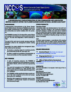 A Biogeographic Characterization of Fish Communities and Associated Benthic Habitats within the Flower Garden Banks National Marine Sanctuary