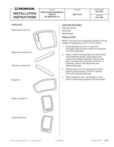 AII[removed]pilot wood-grain dash trim kit.pmd