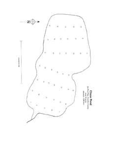 CHASE POND Jim Pond Twp., Franklin County U.S.G.S. Jim Pond, Maine (7½’) Fishes Brook trout Yellow perch