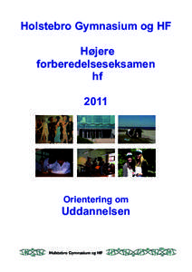 Holstebro Gymnasium og HF Højere forberedelseseksamen hf 2011