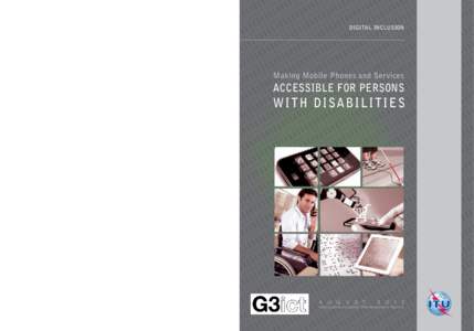Web accessibility / Health / Ergonomics / Information technology / Accessibility / Urban design / Convention on the Rights of Persons with Disabilities / Information and communication technologies for development / Mobile phone / Technology / Design / Disability rights